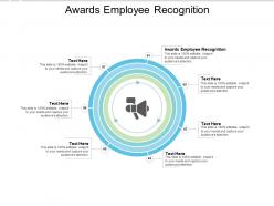 Awards employee recognition ppt powerpoint presentation portfolio structure cpb