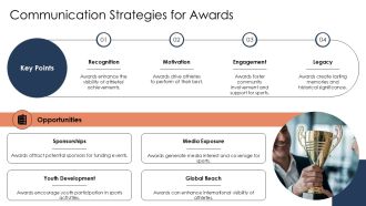 Awards Medals Recognition In Sports PPT Summary AT Impactful Professional
