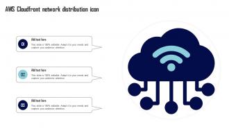 AWS Cloudfront Network Distribution Icon