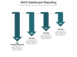 Aws dashboard reporting ppt powerpoint presentation infographic template master slide cpb