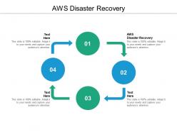 Aws disaster recovery ppt powerpoint presentation portfolio background designs cpb
