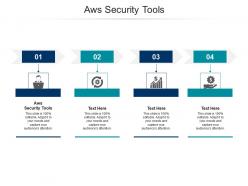 Aws security tools ppt powerpoint presentation show ideas cpb
