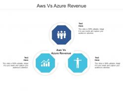 Aws vs azure revenue ppt powerpoint presentation pictures inspiration cpb