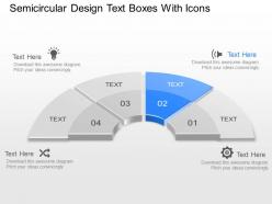 88408557 style circular semi 4 piece powerpoint presentation diagram infographic slide