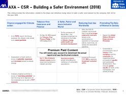 Axa csr building a safer environment 2018