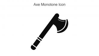 Axe Monotone Icon In Powerpoint Pptx Png And Editable Eps Format