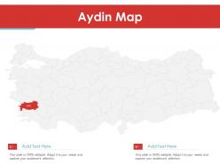 Aydin map powerpoint presentation ppt template