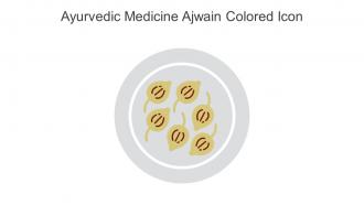 Ayurvedic Medicine Ajwain Colored Icon In Powerpoint Pptx Png And Editable Eps Format