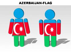 Azerbaijan country powerpoint flags