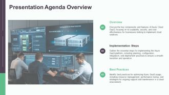 Azure Cloud Saas Platform Implementation PPT Template AT Designed Idea