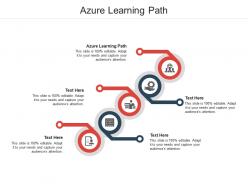 Azure learning path ppt powerpoint presentation layouts elements cpb