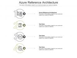 Azure reference architecture ppt powerpoint presentation information cpb