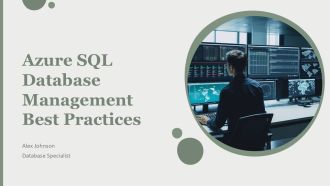 Azure SQL Database Management Best Practices PPT Summary AT