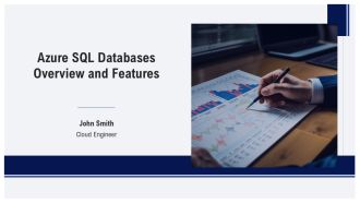 Azure SQL Databases Overview And Features PPT Mockup AT