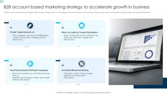 B2B Account Based Marketing Strategy To Accelerate Growth In Business