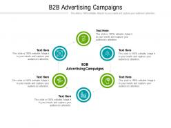 B2b advertising campaigns ppt powerpoint presentation pictures background images cpb