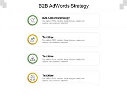 B2b adwords strategy ppt powerpoint presentation infographics microsoft cpb