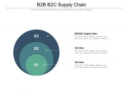 B2b b2c supply chain ppt powerpoint presentation inspiration format ideas cpb