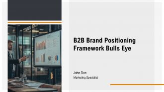 B2B Brand Positioning Framework Bulls Eye PPT Mockup AT