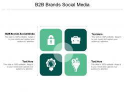 B2b brands social media ppt powerpoint presentation portfolio graphics template cpb