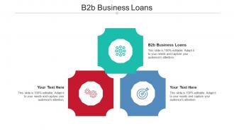 B2b Business Loans Ppt Powerpoint Presentation Infographic Template Portrait Cpb