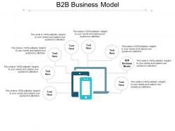 B2b business model ppt powerpoint presentation gallery file formats cpb