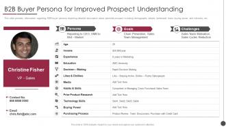 B2b Buyer Persona For Improved Prospect Understanding Sales Content Management