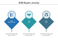 B2b buyers journey ppt powerpoint presentation icon background image cpb