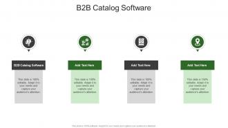 B2B Catalog Software In Powerpoint And Google Slides Cpb