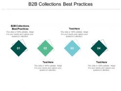 B2b collections best practices ppt powerpoint presentation icon graphics example cpb