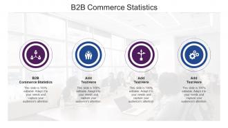 B2b Commerce Statistics Ppt Powerpoint Presentation Pictures Shapes Cpb