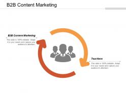 B2b content marketing ppt powerpoint presentation file ideas cpb