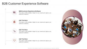 B2B Customer Experience Software In Powerpoint And Google Slides Cpb