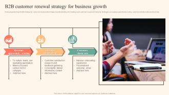 B2B Customer Renewal Strategy For Business Growth