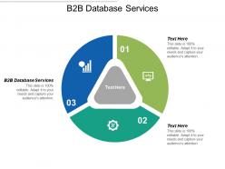 B2b database services ppt powerpoint presentation icon graphics tutorials cpb