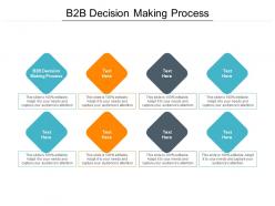 B2b decision making process ppt powerpoint presentation ideas vector cpb