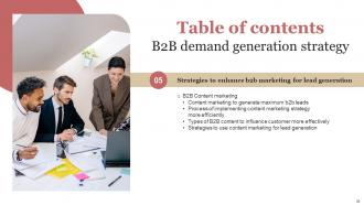 B2B Demand Generation Strategy Powerpoint Presentation Slides Analytical Multipurpose