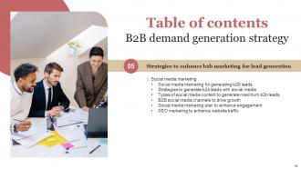 B2B Demand Generation Strategy Powerpoint Presentation Slides Images Attractive