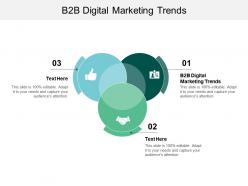 B2b digital marketing trends ppt powerpoint presentation icon rules cpb