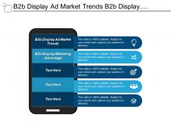 B2b display ad market trends b2b display marketing advantages cpb