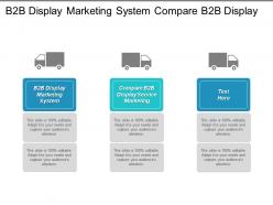 B2b display marketing system compare b2b display marketing services cpb