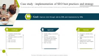 B2b E Commerce Business Solutions Case Study Implementation Of Seo Best Practices And Strategy