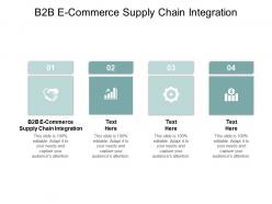B2b e commerce supply chain integration ppt powerpoint infographics clipart images cpb