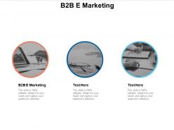 B2b e marketing ppt powerpoint presentation file format cpb