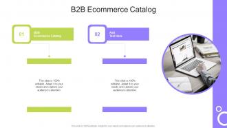 B2b Ecommerce Catalog In Powerpoint And Google Slides Cpb