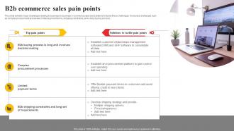 B2b Ecommerce Sales Pain Points