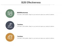 B2b effectiveness ppt powerpoint presentation file visuals cpb