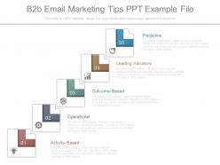 B2b email marketing tips ppt example file