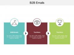 B2b emails ppt powerpoint presentation file slide download cpb