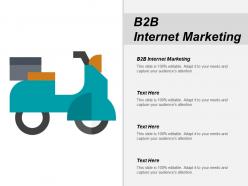 B2b internet marketing ppt powerpoint presentation icon background images cpb